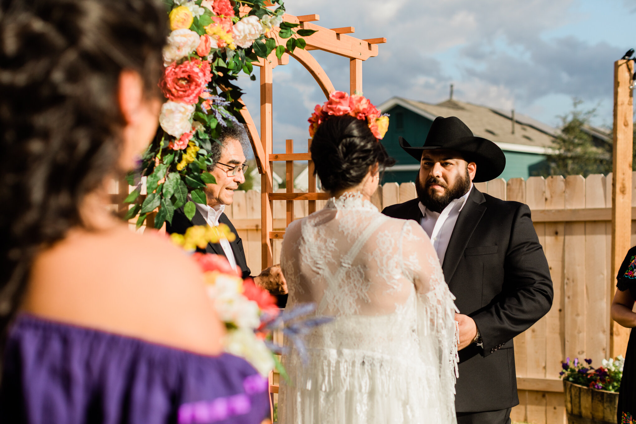 Austin Texas Central Backyard Wedding Covid Friendly Bohemian Boho Hispanic Spanish Small Wedding Elopement-27.jpg