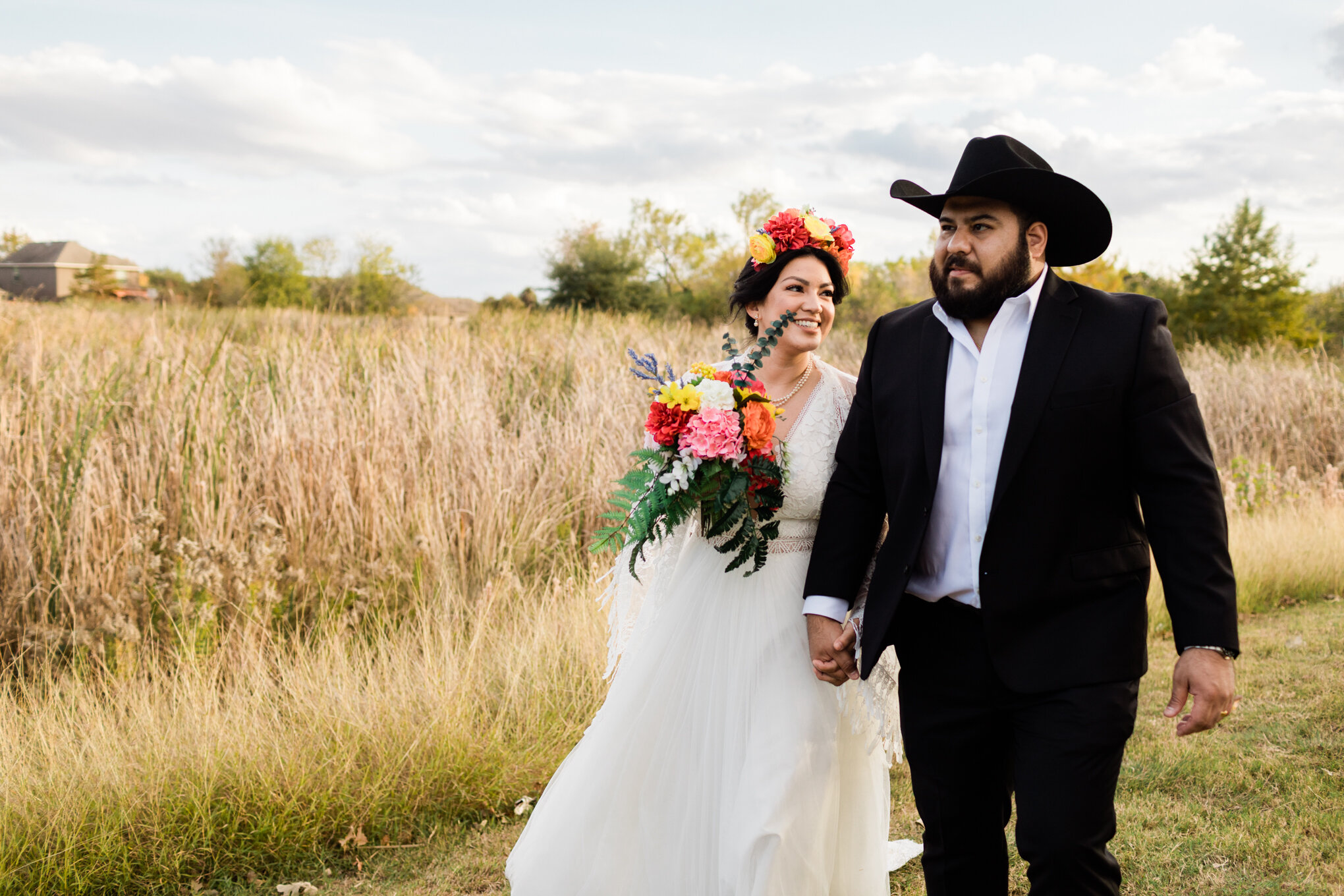 Austin Texas Central Backyard Wedding Covid Friendly Bohemian Boho Hispanic Spanish Small Wedding Elopement-41.jpg