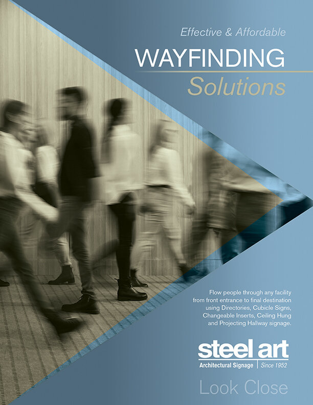 Wayfinding Solutions  - Click on the cover to view the digital catalog.