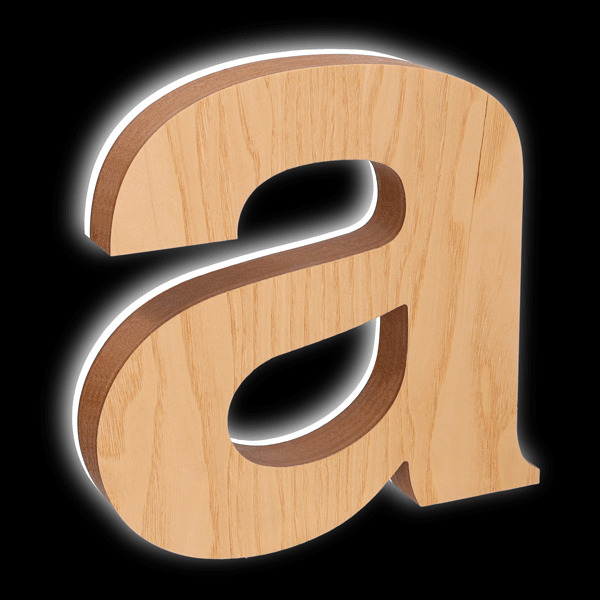 Ash Veneer - Edgelit™ Design 100