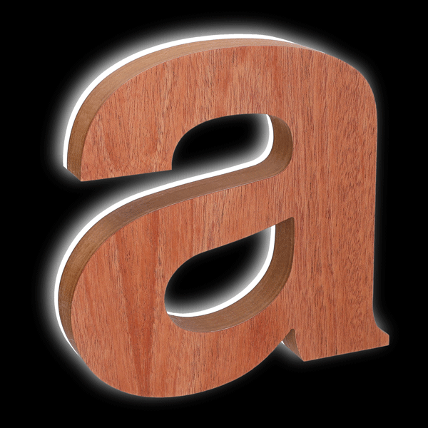 Mahogany Veneer - Edgelit™ Design 100