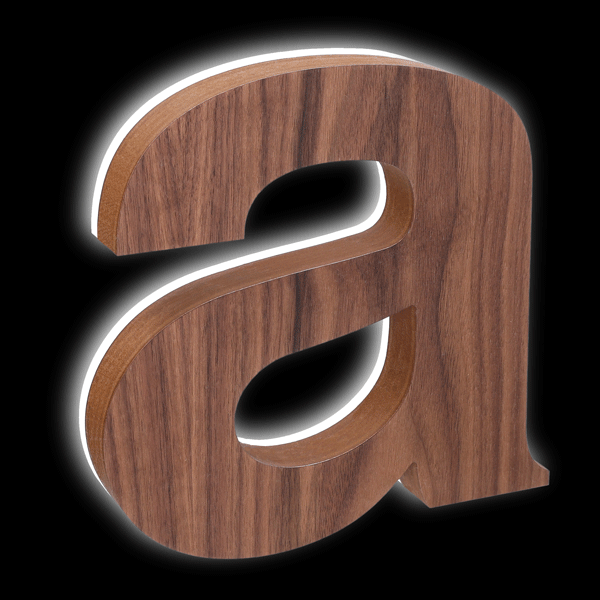 Walnut Veneer - Edgelit™ Design 100