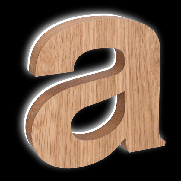 White Oak Veneer - Edgelit™ Design 100