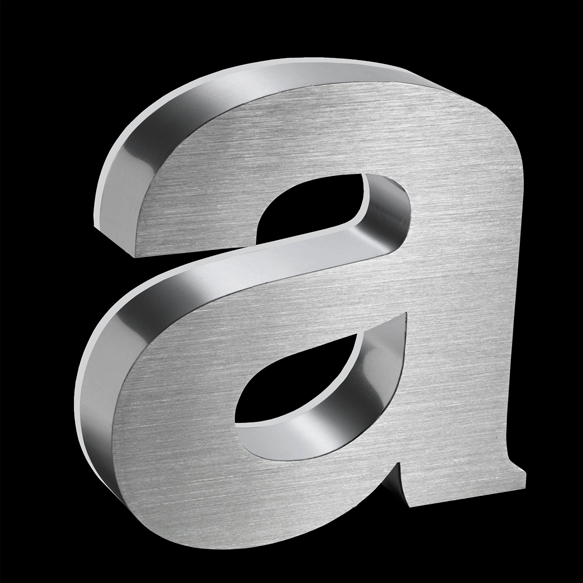 Satinbrite™ Aluminum - Edgelit™ Design 100
