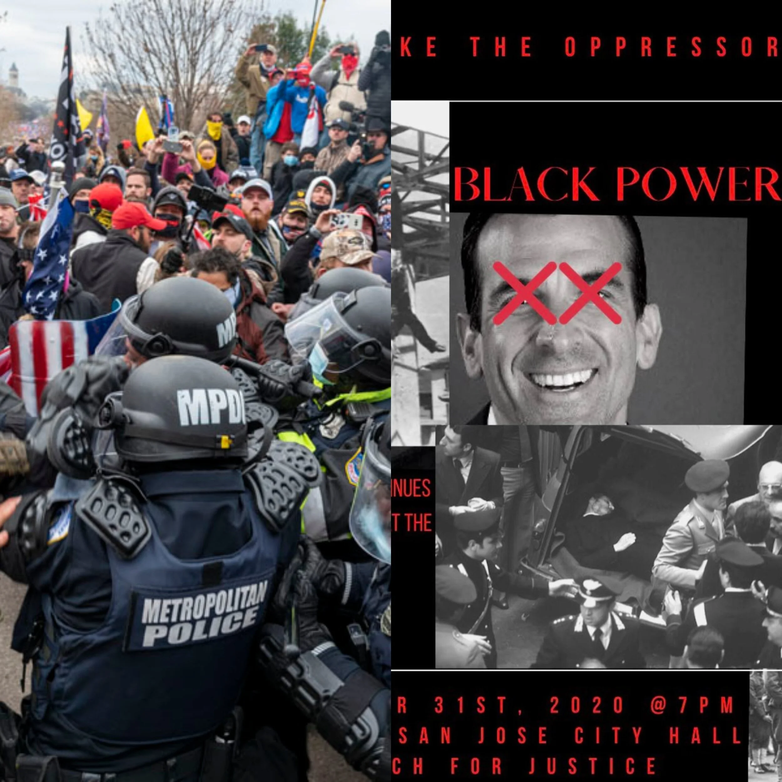 Free speech, protests, and political violence