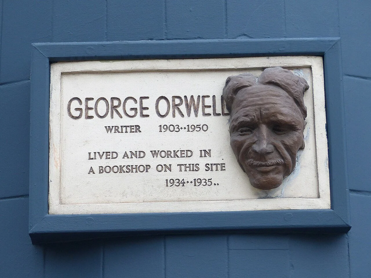 Orwell smiles
