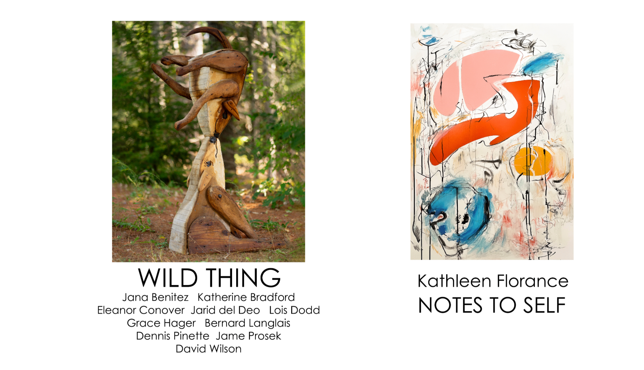 Caldbeck Gallery Show featuring: Kathleen Florance & Jarid del Leo