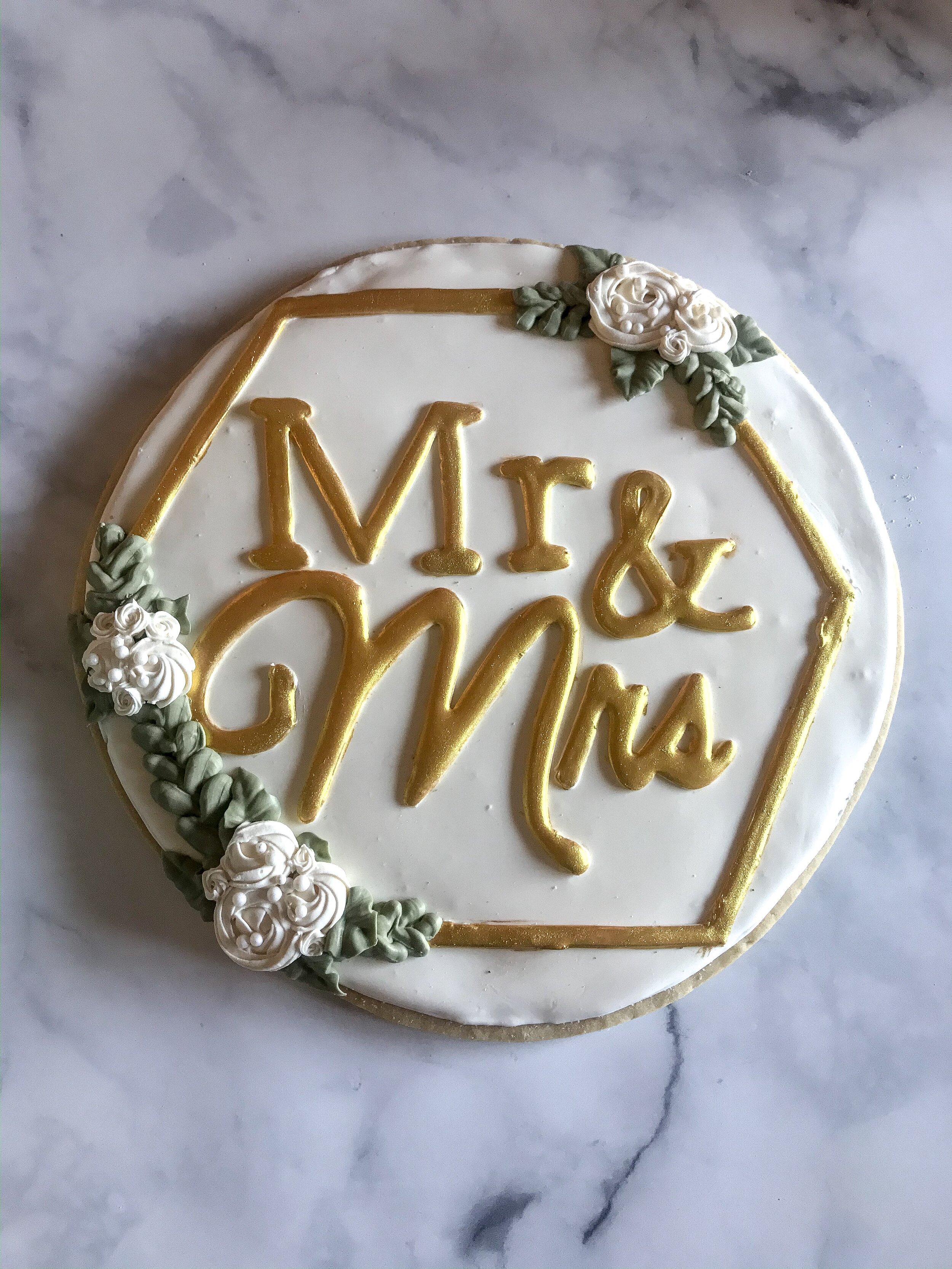  Centerpiece Wedding Cookie 