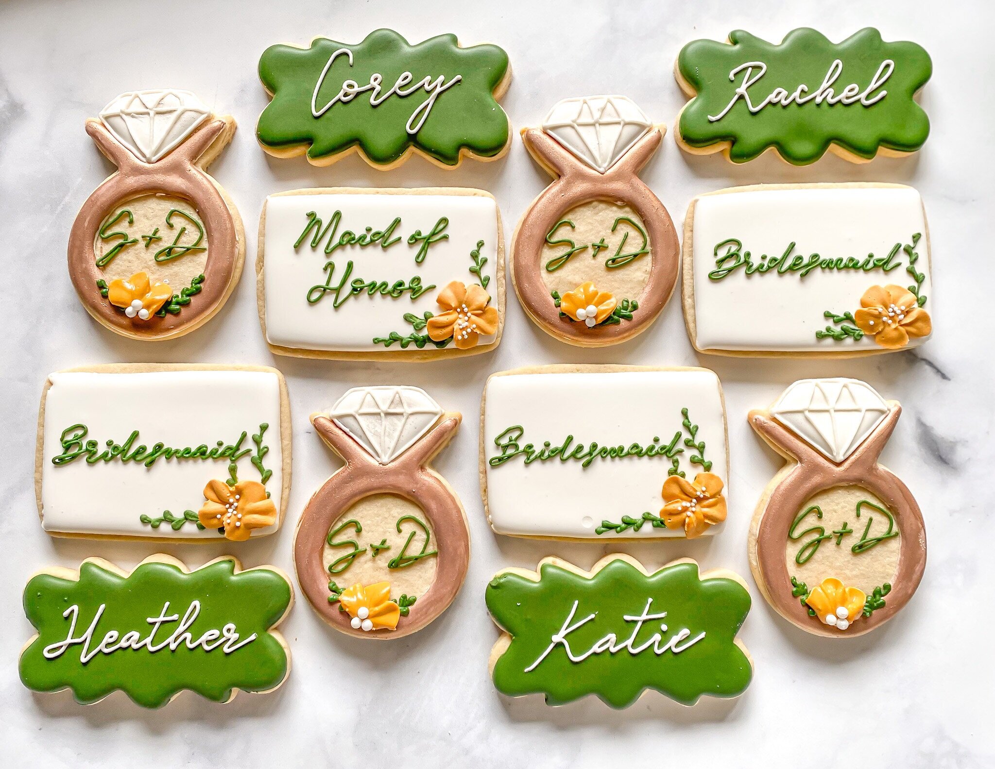  Bridesmaid Proposal Cookies 