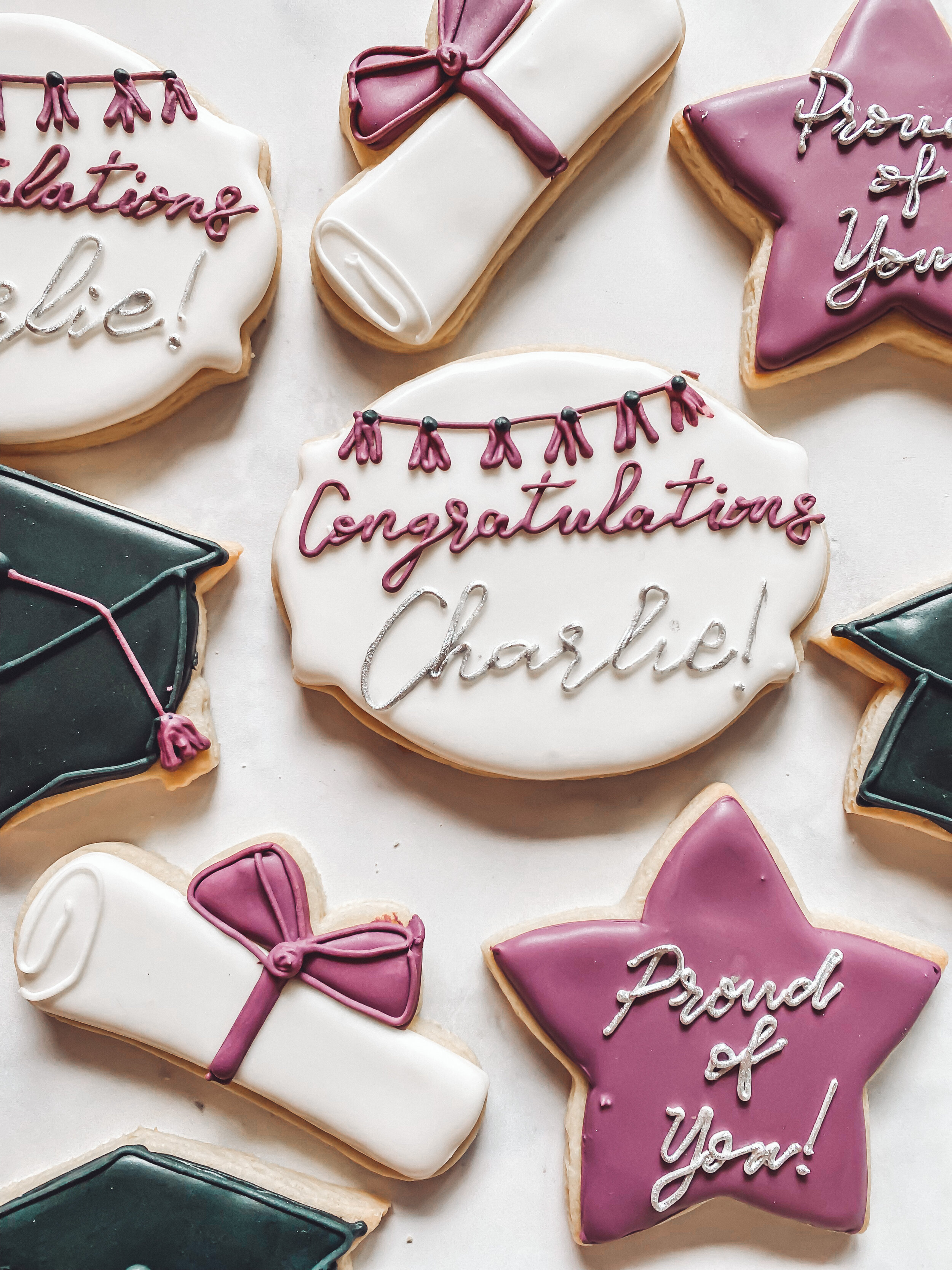  St. Thomas Graduation Cookies 