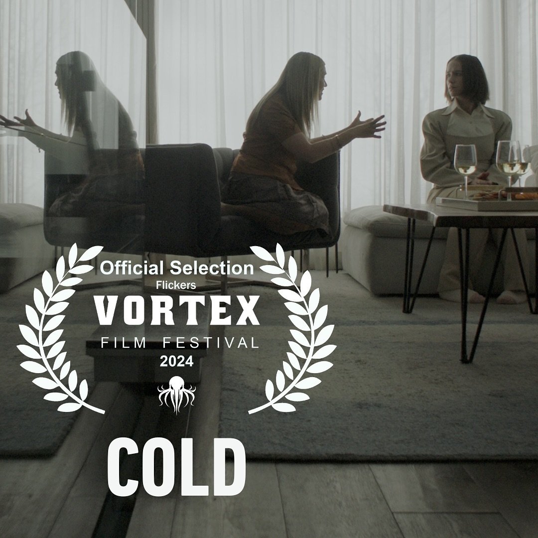 COLD has been selected for the 2024 Vortex Sci-Fi, Fantasy &amp; Horror Film Festival happening October 2nd-6th in Downtown Providence Rhode Island. 

@melanie.scrofano.officiel
@ppktoronto
@mr.seanbaek
@stephbelding
@rayisa
@chelseamhead

Writer/Dir