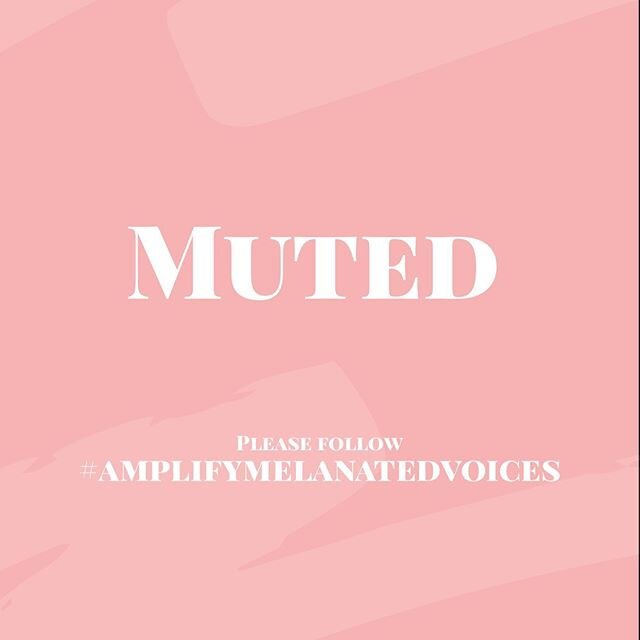 As a St. Paul/Minneapolis based company we are devastated by what is going on in our cities, as well as all over the country. 
We are on pause at this time to create space for BIPOC voices.
.
Amplify Melanated Voices is a movement created by @jessica
