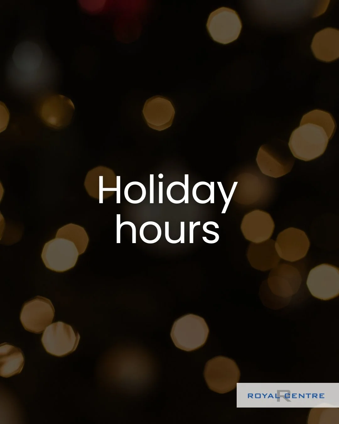 We hope your December is off to a wonderful start! ❄️✨​⁠
⁠
Please note our holiday closures:​⁠
⁠
🎅 Dec. 25 &ndash; Closed​⁠
🎁 Dec. 26 &ndash; Closed​⁠
🌟 Jan. 1 &ndash; Closed​⁠
⁠
Wishing you a season full of warmth, laughter, and unforgettable mom