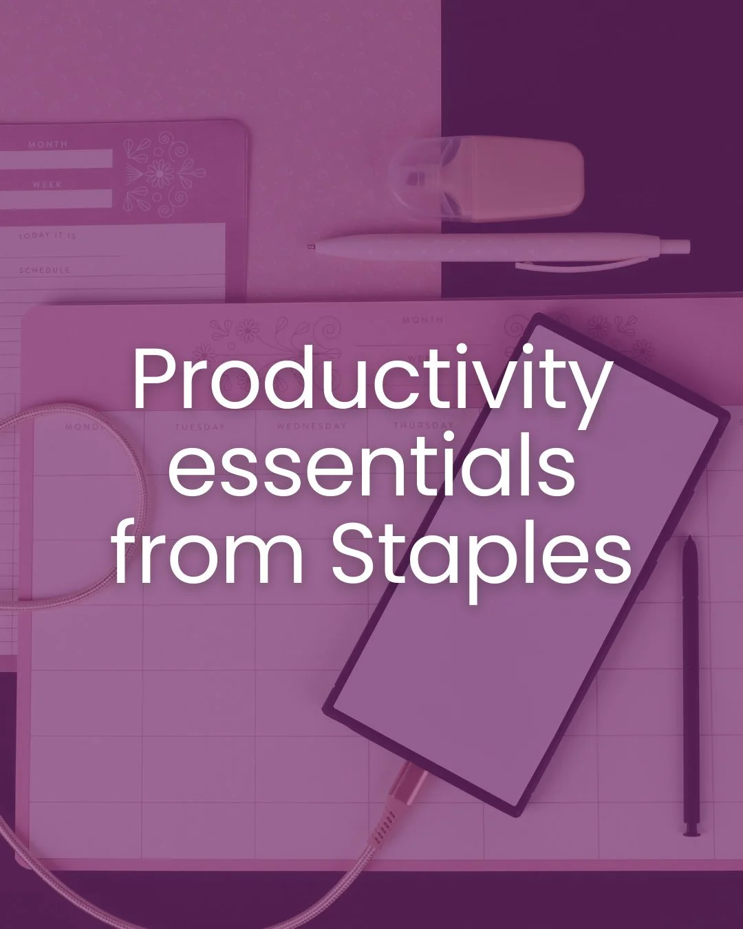 💼 Get organized and stay on top of your day with smart tech from Staples at Royal Centre!⁠
⁠
Whether you&rsquo;re tackling work, school, or everyday life, tools like wireless chargers, portable power banks, label makers, and noise-canceling headphon