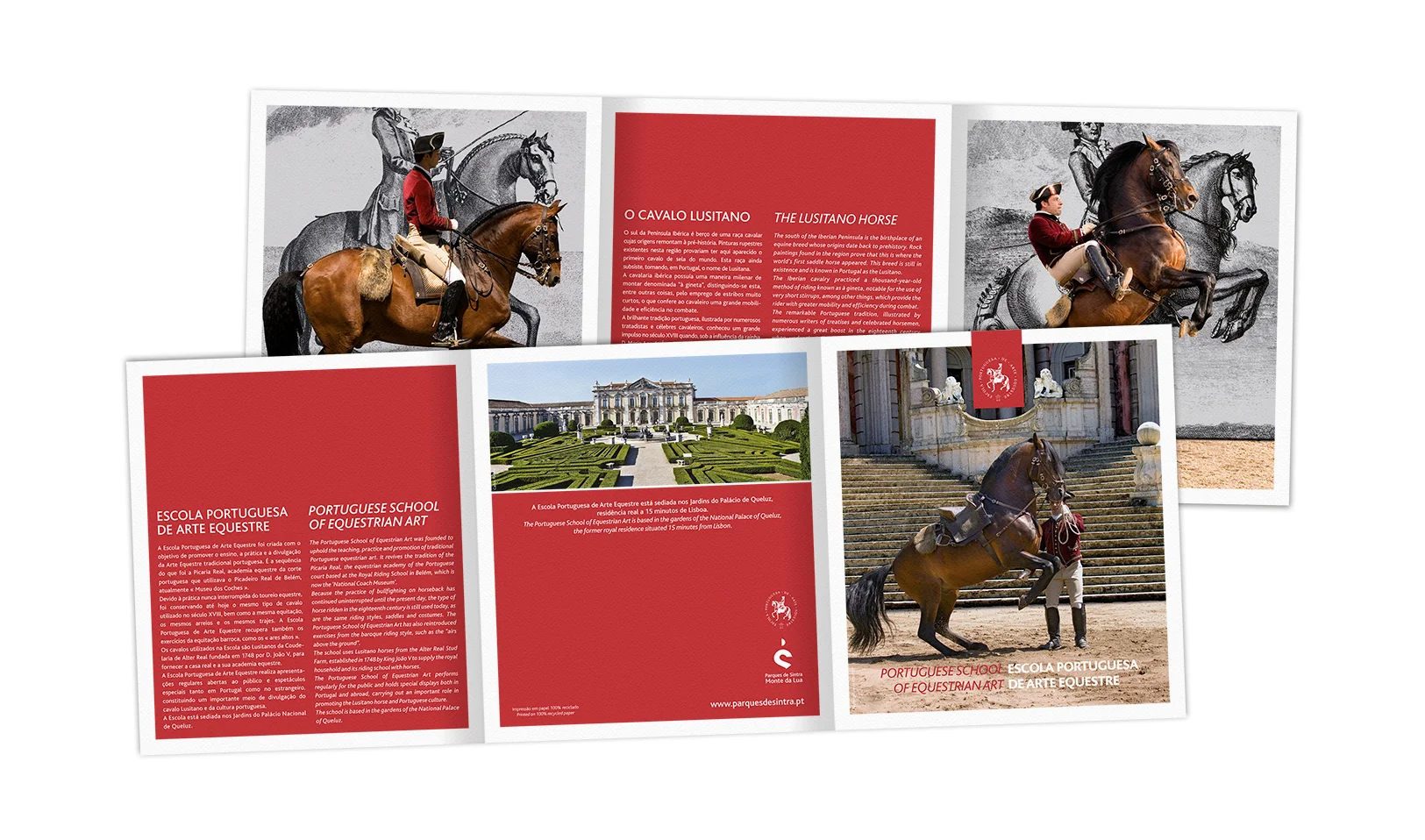  Brochure development for PARQUES DE SINTRA - MONTE DA LUA 