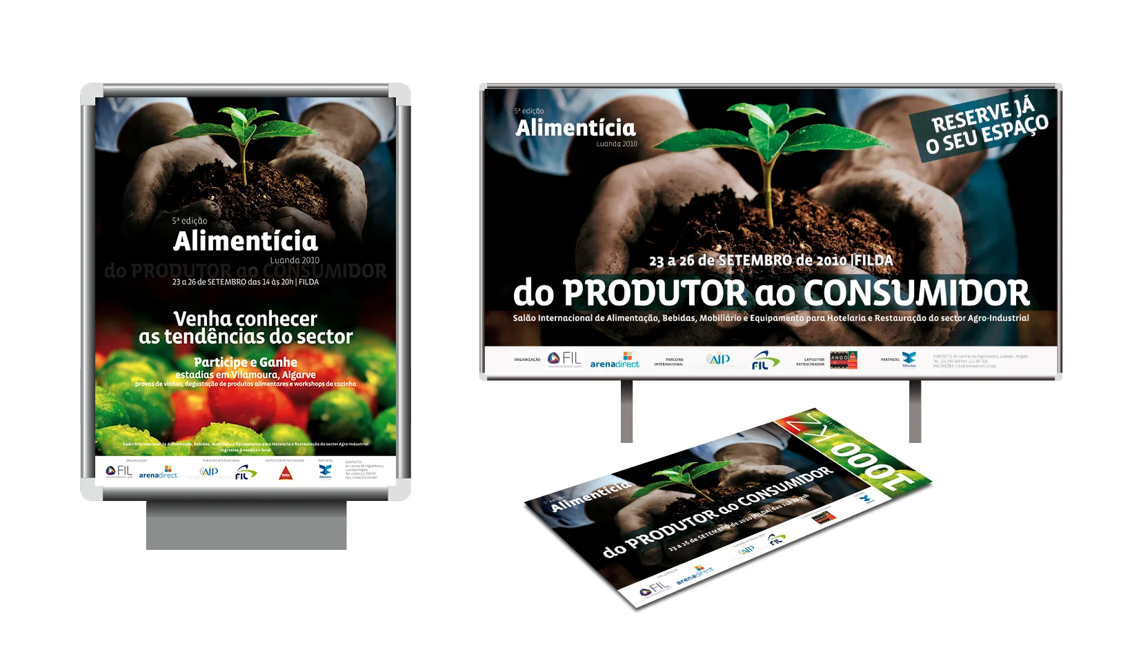   Expo Alimentícia 2010 advertising campaign    Design and post-production  