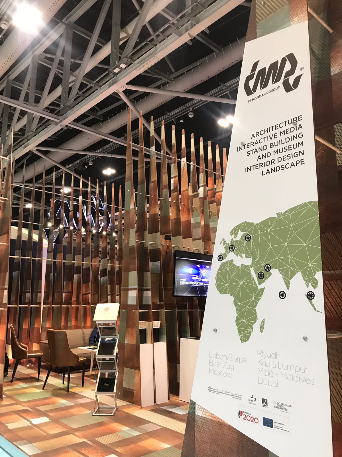   Client:  Designmark Group  | Project:  Designmark Group Creative Team  | Partners:  Design District Muscat LLC (OMAN) for production and assembly 