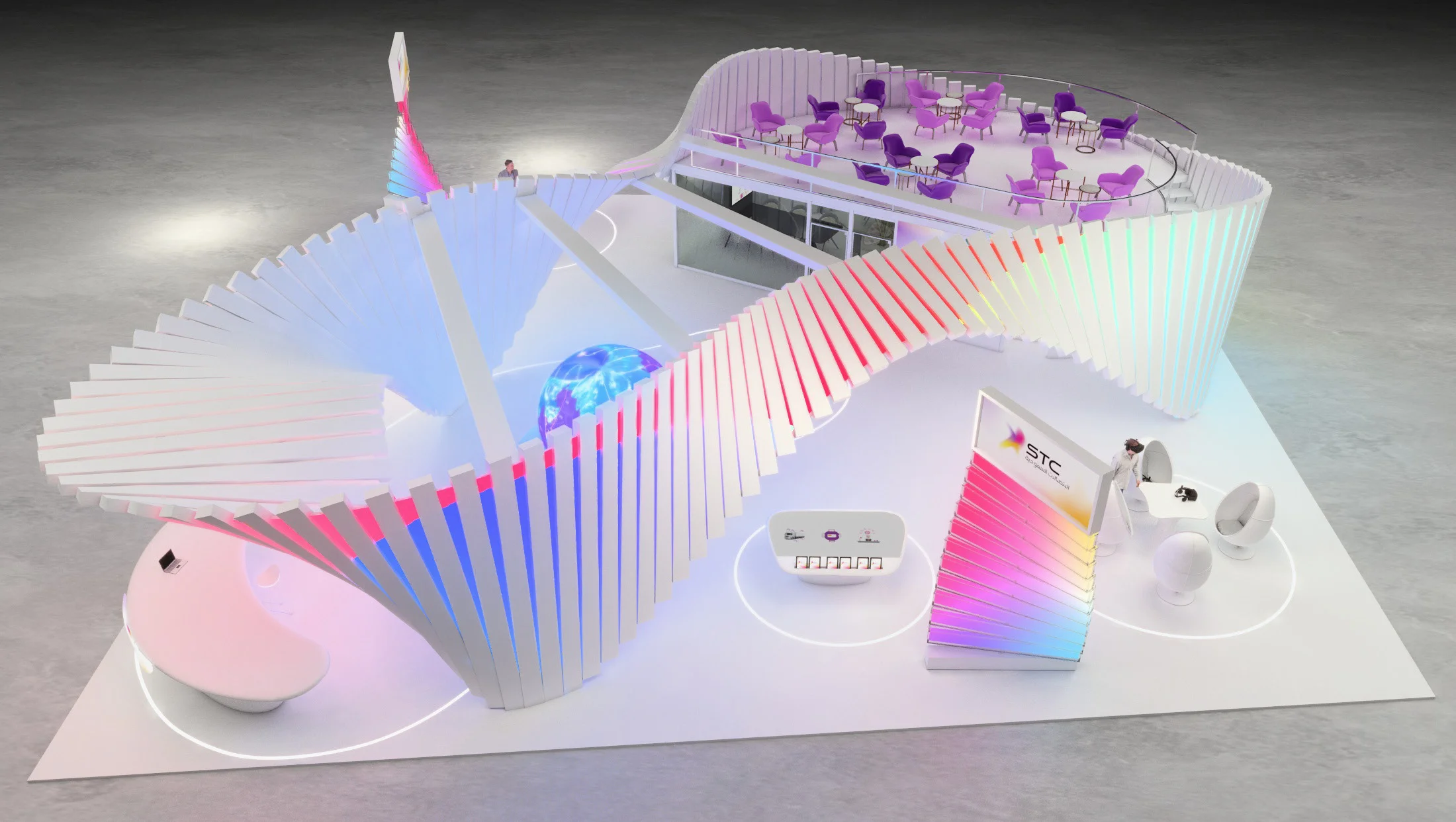   Client:  Saudi Telecom Company  | Project:  Designmark Group Creative Team 