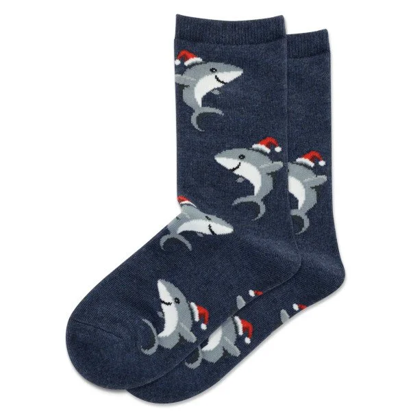 Santa Shark Socks | Kids'