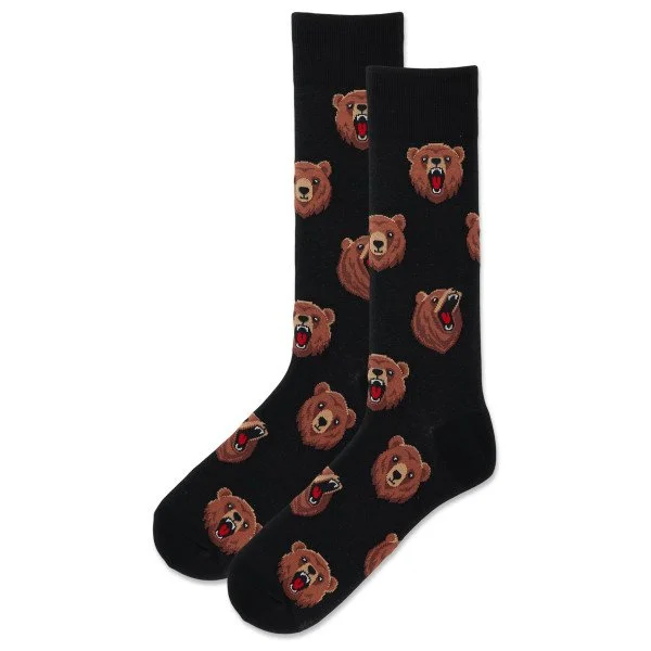 Bear Head Socks | Men's