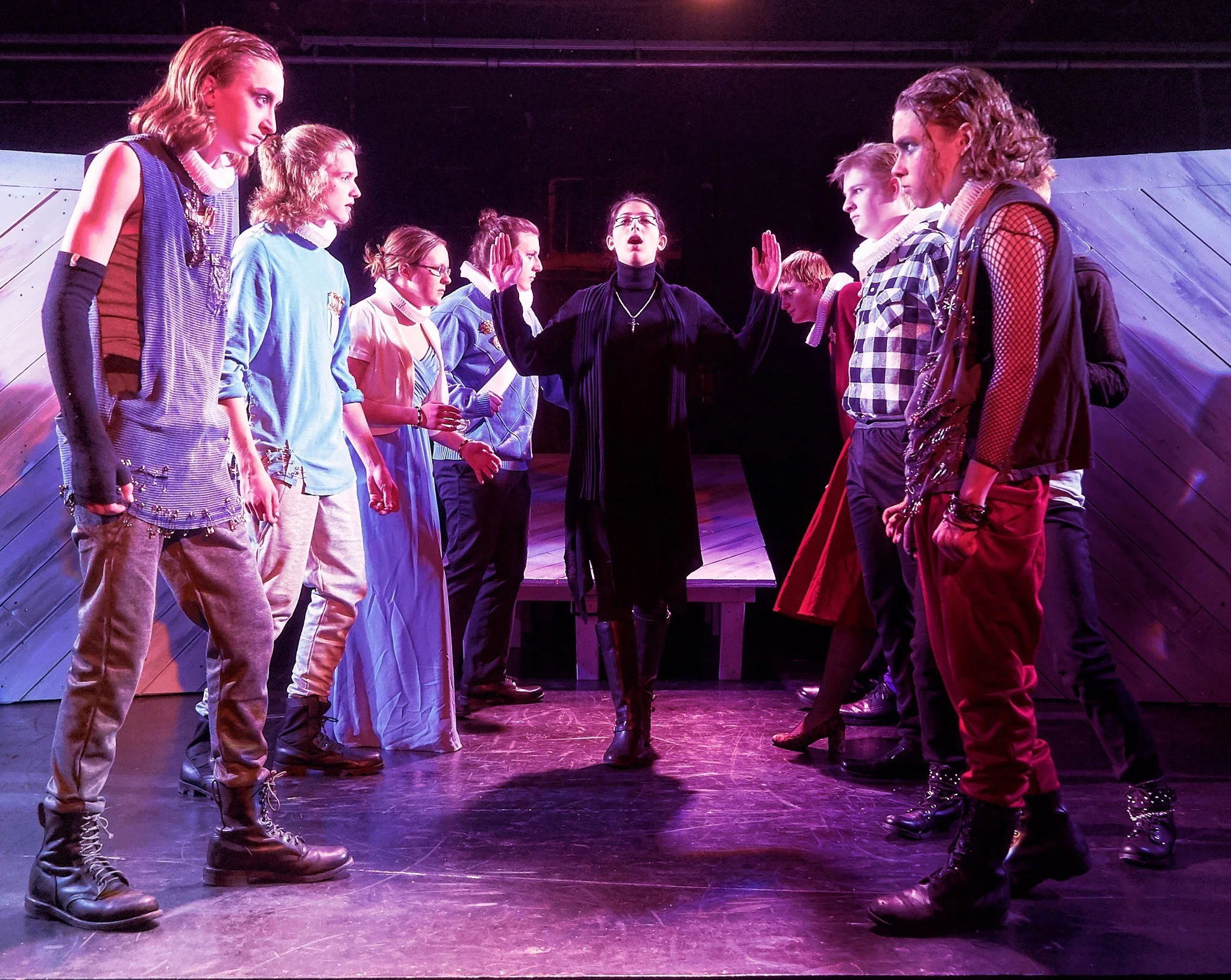SYT Core Ensemble production of ROMEO & JULIET (2017) Photo: Logan Verdoorn