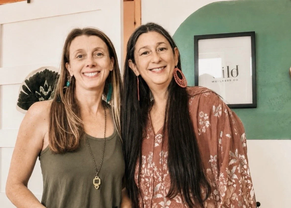 Steph Berry and Virginia Wittebort of Wild Wellness Co in Austin, Texas