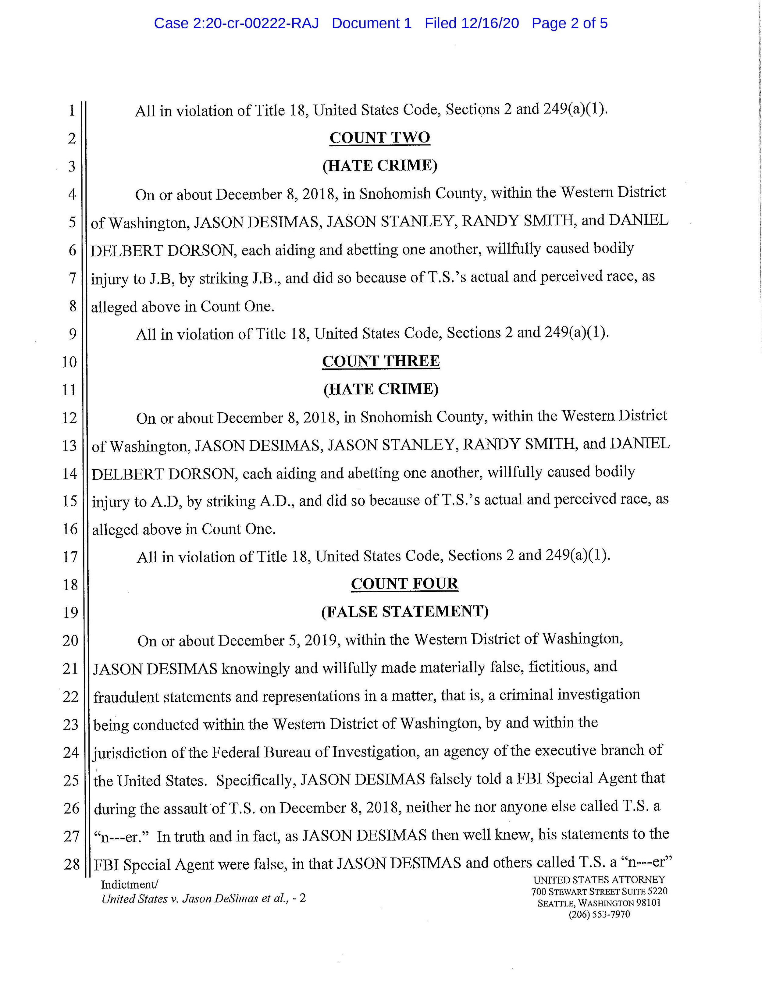 Indictment Page 2