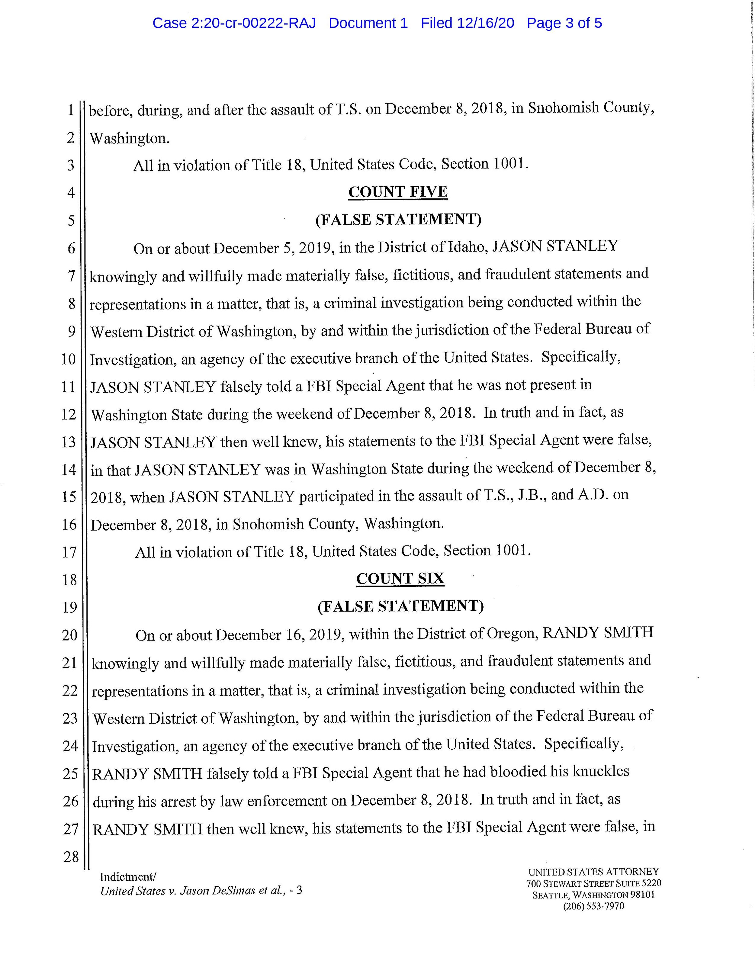 Indictment Page 3