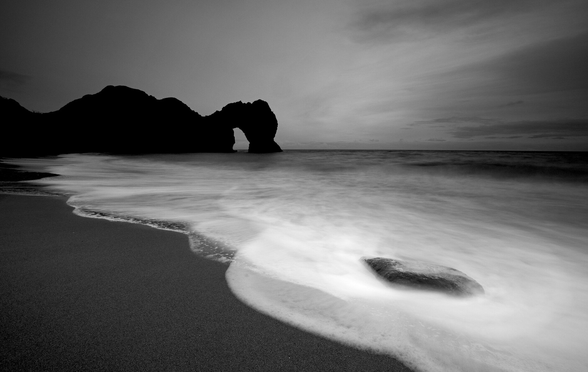 Durdle Door B&W