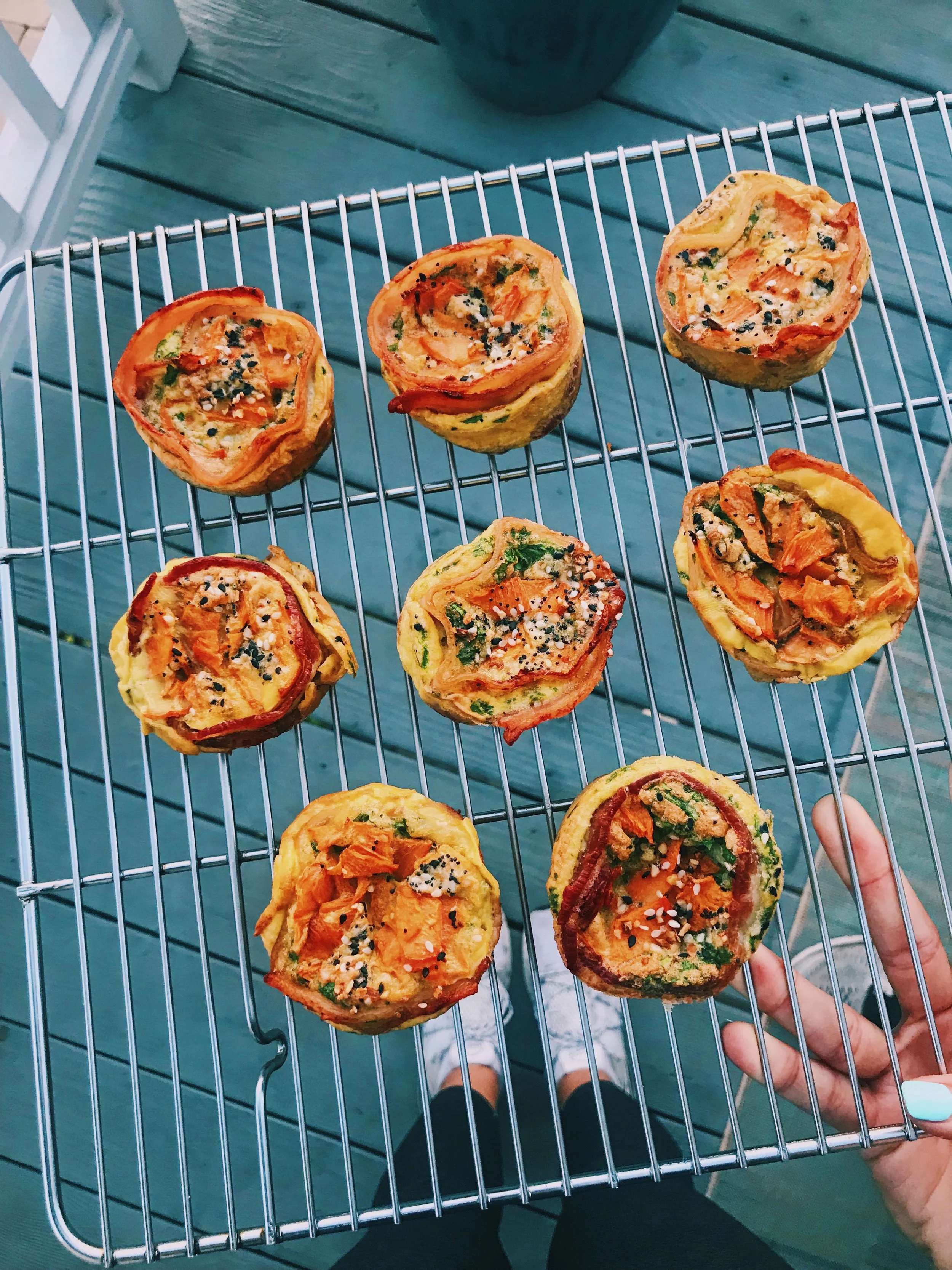 "Busy Babe" Egg Cups