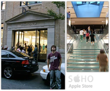 El Apple Store del SoHo