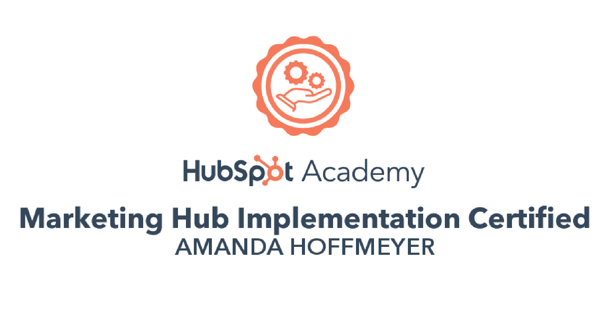 Sales Hub Implementation Certified Marketing - 3