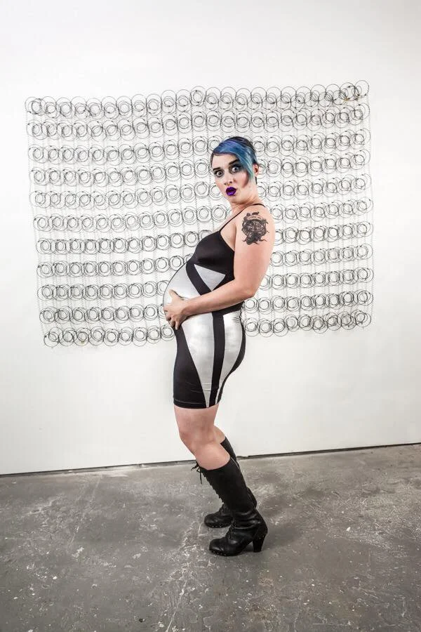 I’m not always pregnant. But when I am, I am also from outer space. Photo Credit: Alex Colby Makeup: Daylin Laine