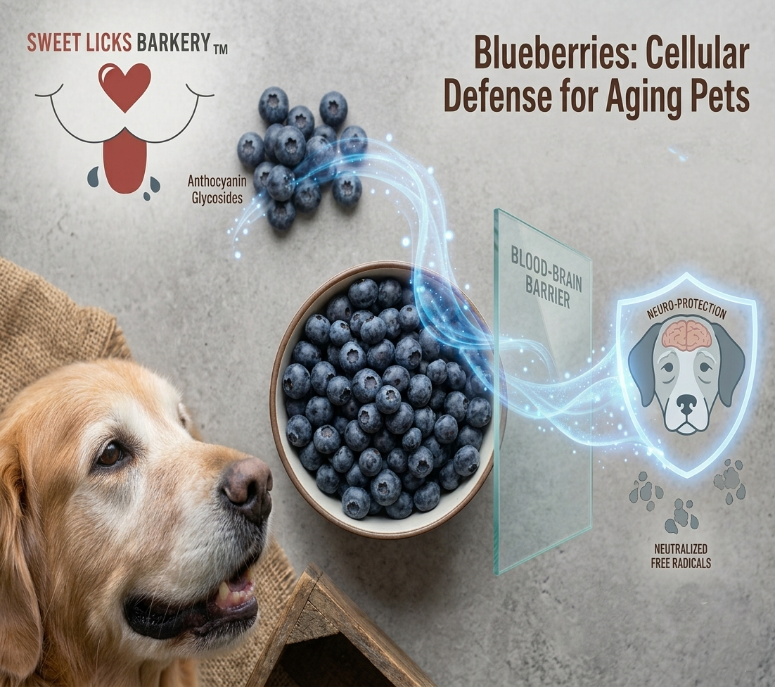Blueberries: Cellular Defense for Aging Pets