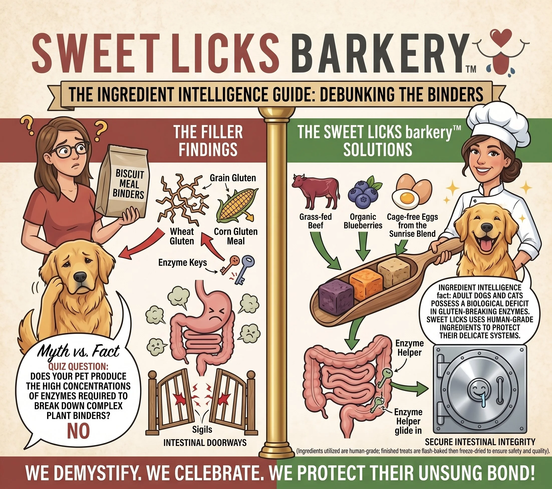 Exposing Plant Glutens: How High-Glycemic Binders Impact the Gut