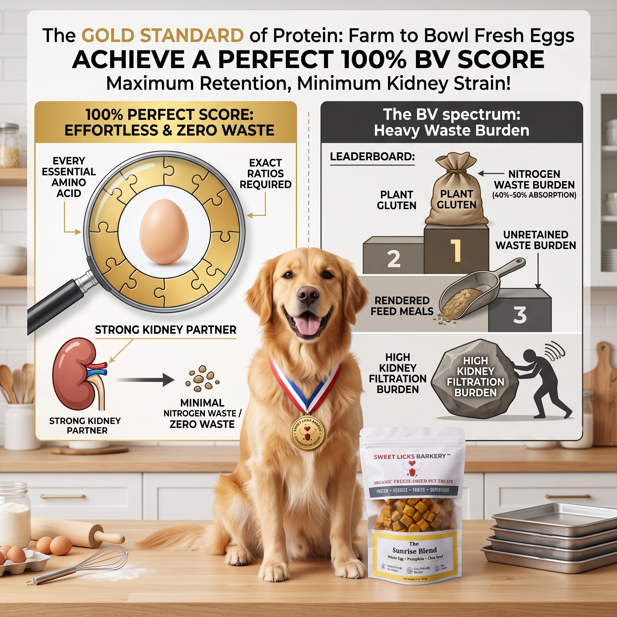 egg dog treats freeze dried