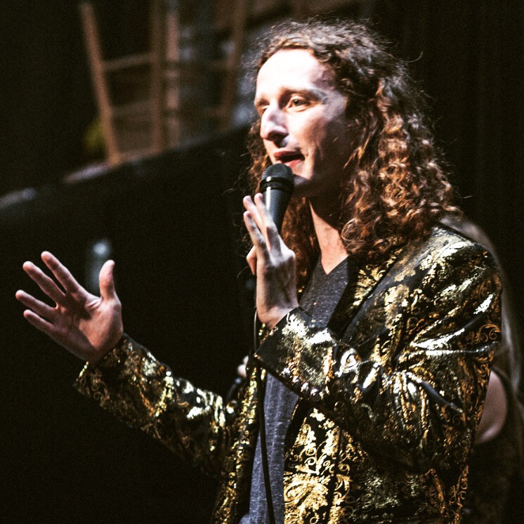 Theo Manhattan is a Minnesota native implanted in Los Angeles. His absurdist views and wild hair has led him to play across the country. He’s currently on The Disney Channel and has been on The Nerdist, Sirius XM, and was third place in the 2018 US Comedy Contest. He currently opens for Stoner Rob on the road.