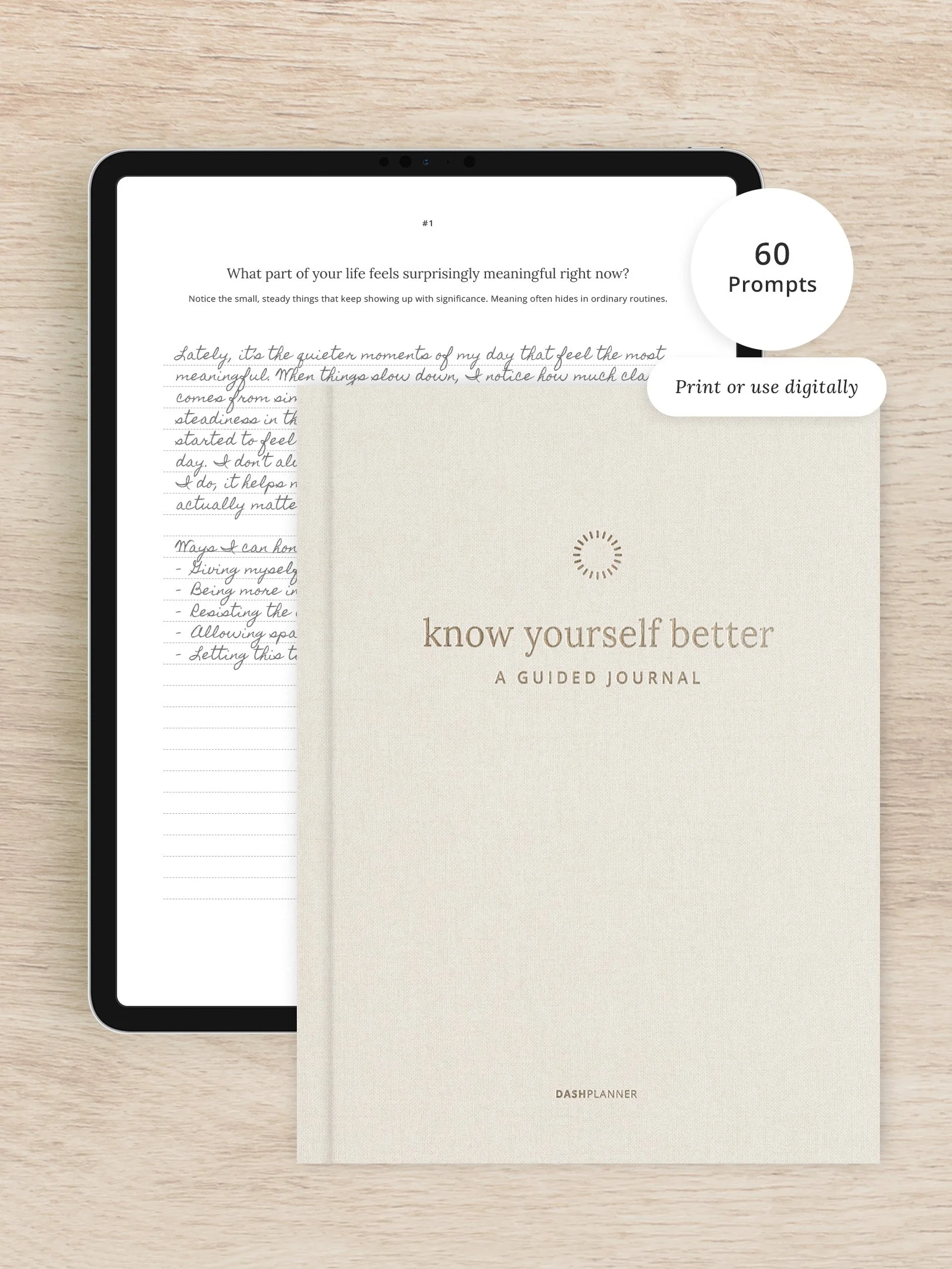 Know Yourself Better Journal
