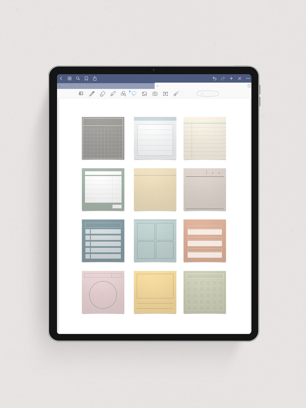 Krav smør rotation Functional Digital Sticky Notes for iPad — Dash Planner