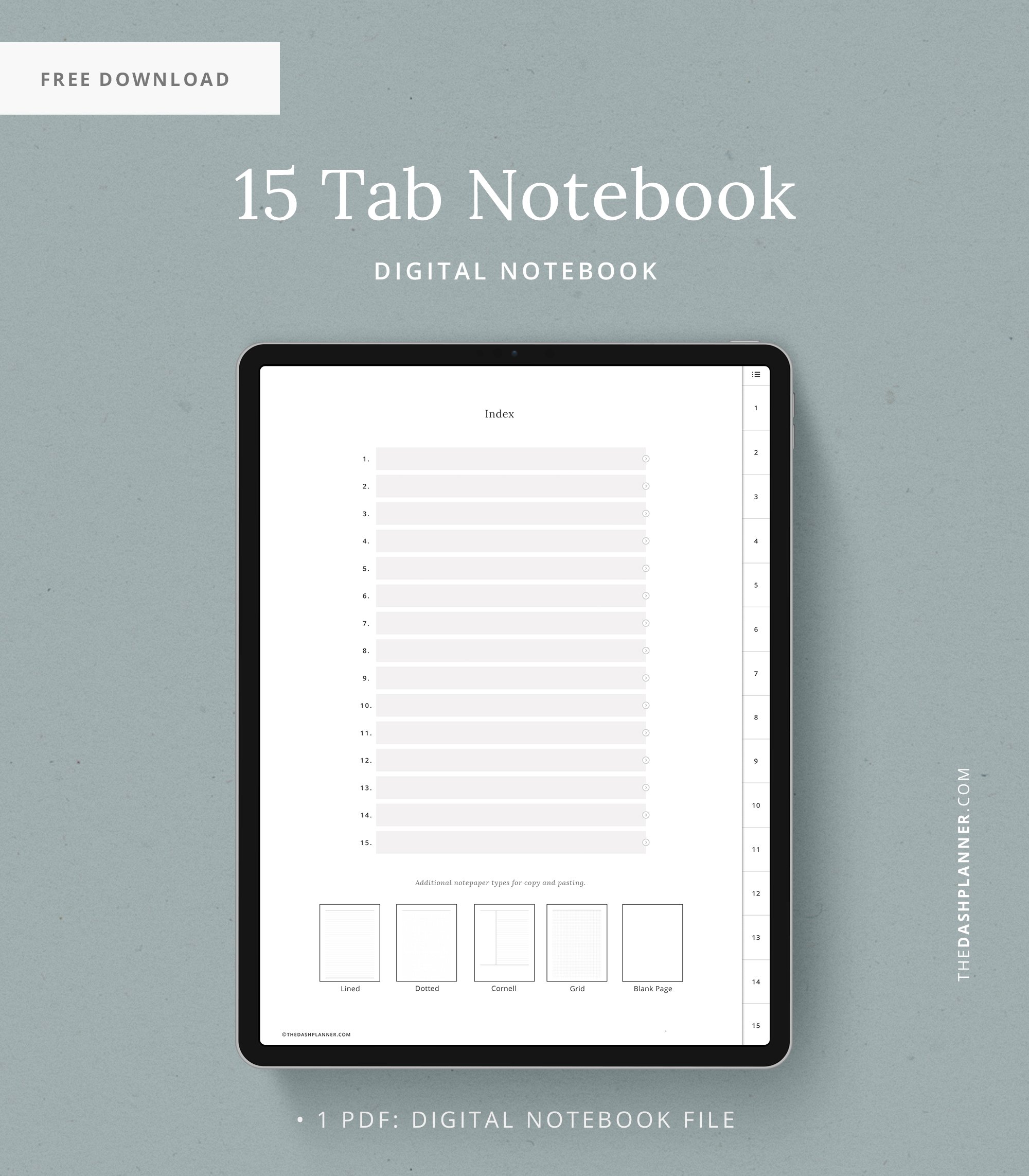 Thumbnial - 15 Tab Notebook.jpg