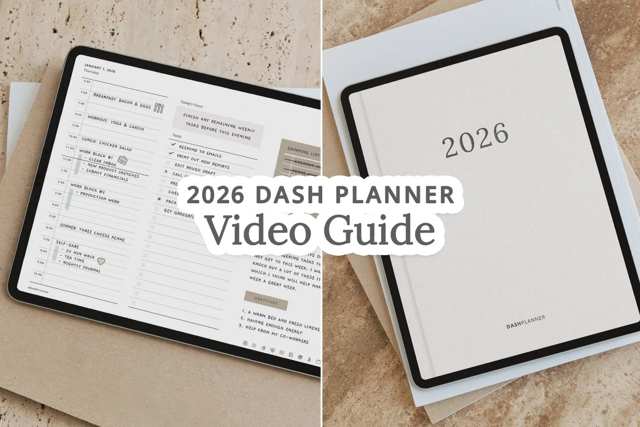 2026 Dash Planner User Guide