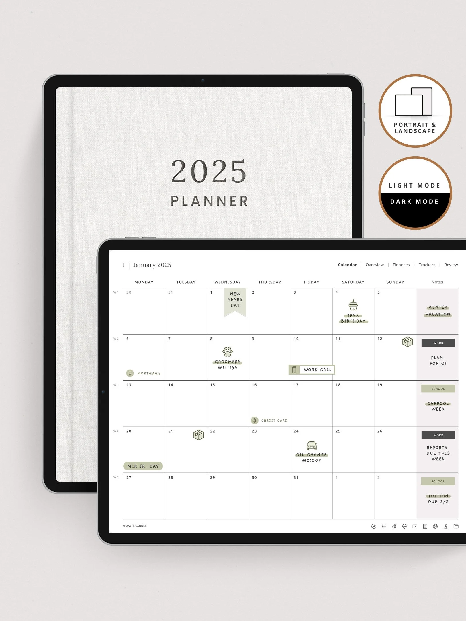 2025 Digital Planner Set