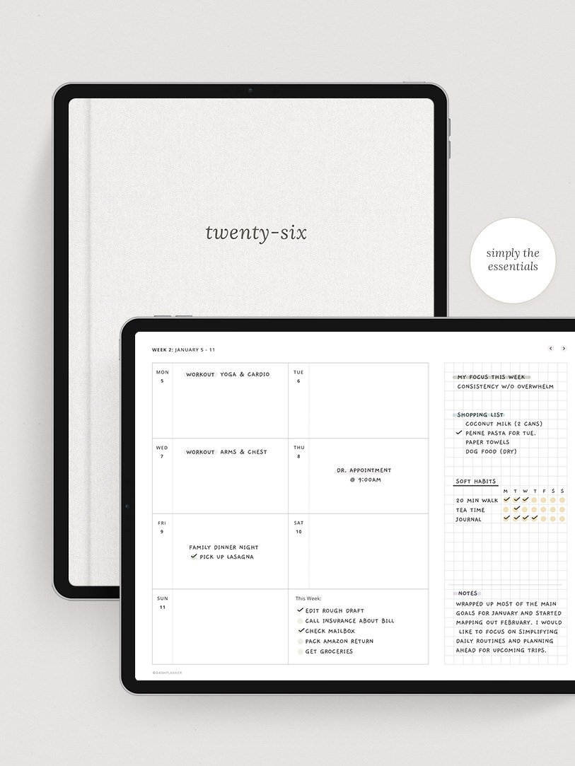 2026 Dash Planner Lite