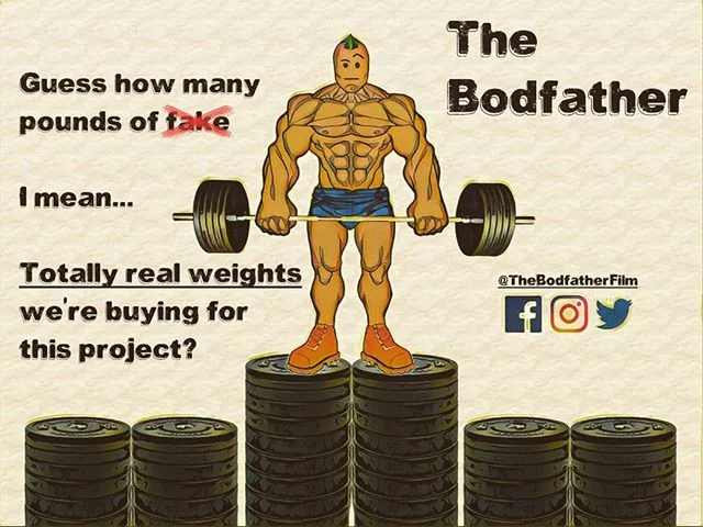 Comment your guess! Before our producers make me return them all 😂 
#fakeweights #movie #tvshow #show #film #webseries #independent #filmmaking #art #photography #lifestyle #hustle #trevorproject #metal #punk #action #comedy #meme #funny #joke #fitn