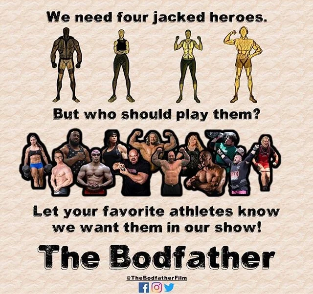 Comment your picks! 🏋️&zwj;♂️🏋️&zwj;♂️🏋️&zwj;♀️🏋️&zwj;♀️ We know who we want in our show, but we wanna hear from you! REAL athletes + REAL action = The Bodfather.
@steficohen @jack_the_deadlift_ripper @black_tom_cruise @omarisuf @kristen_nun @sha
