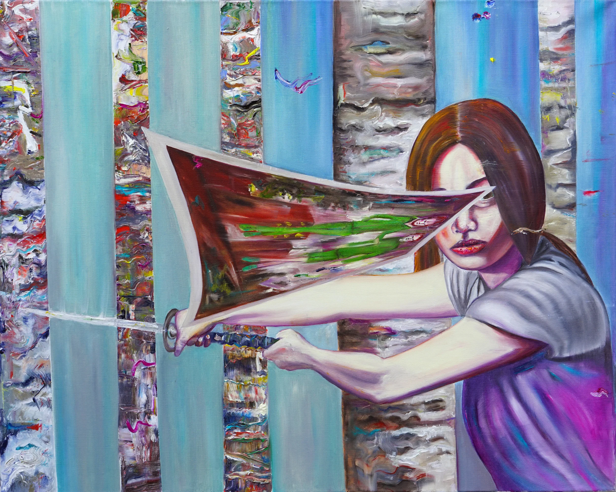 ©Bildschnitt/Oil on Canvas/80x100cm/2017