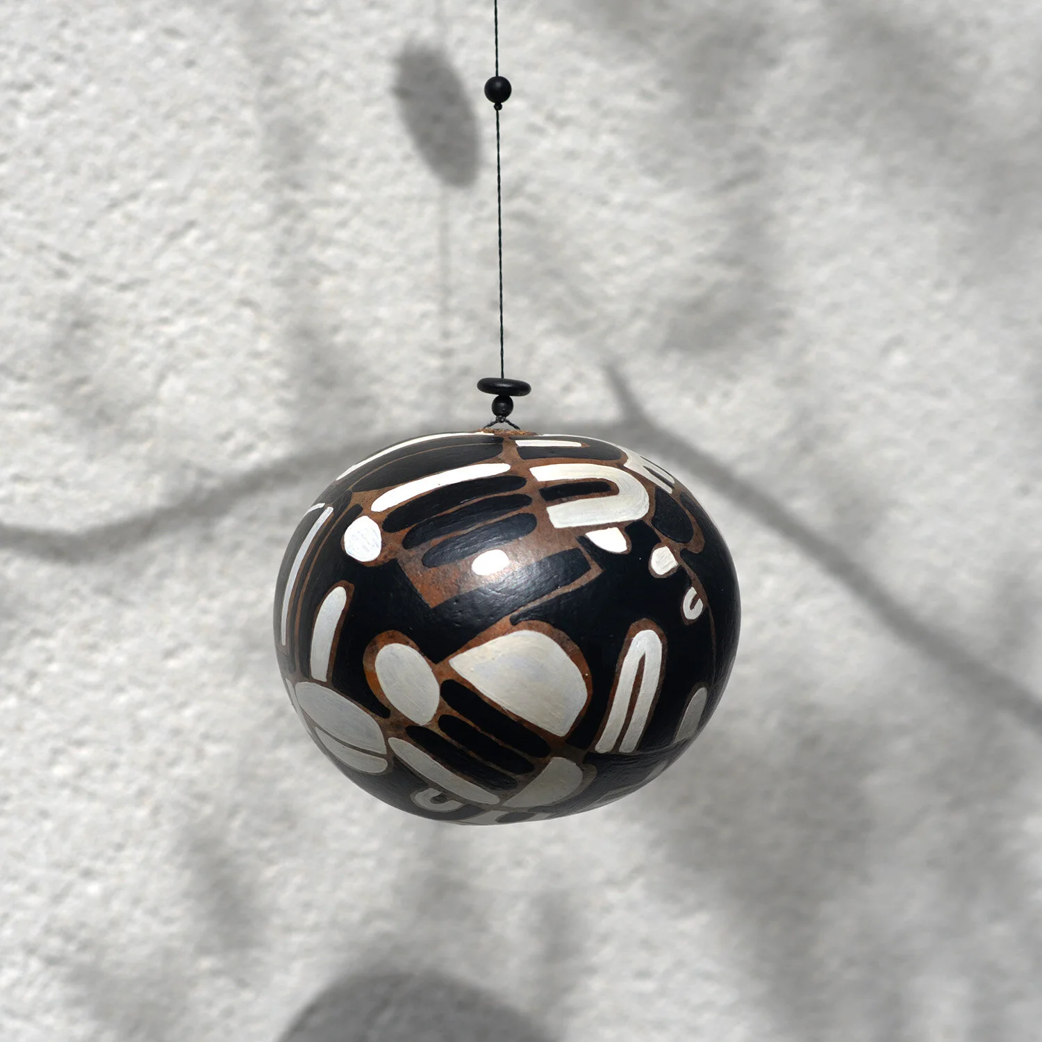 Black and white mobile