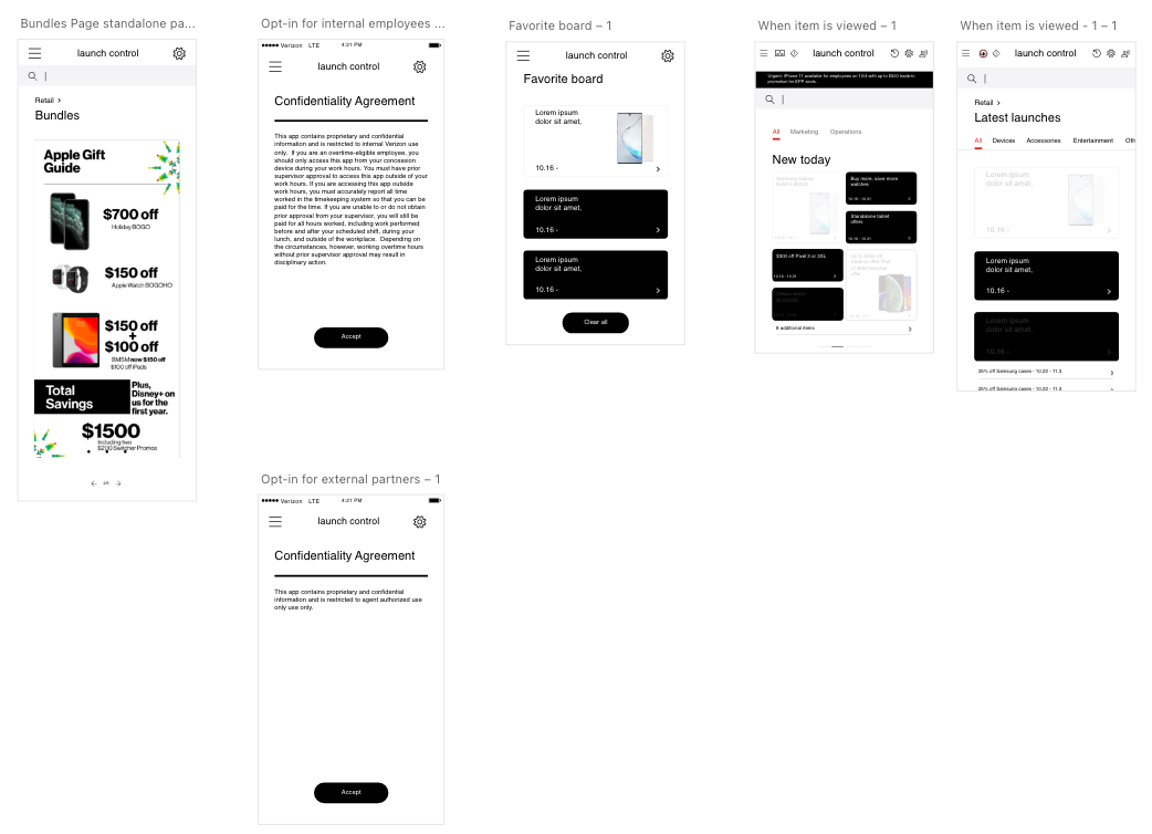 In-app tutorial