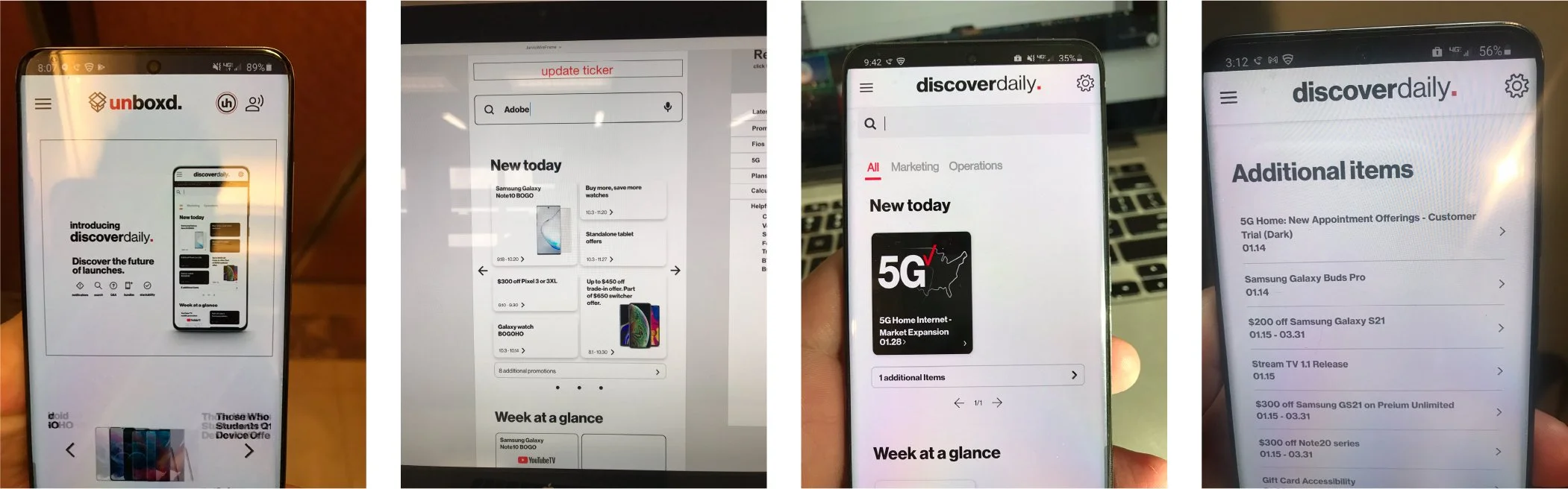 Screen Overviews