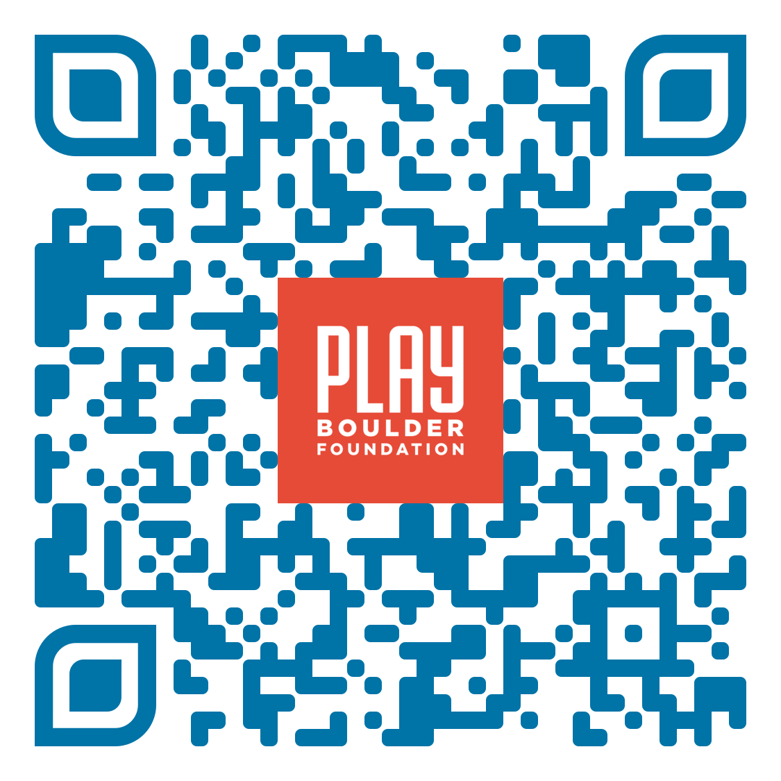 QR Code directs to donation page